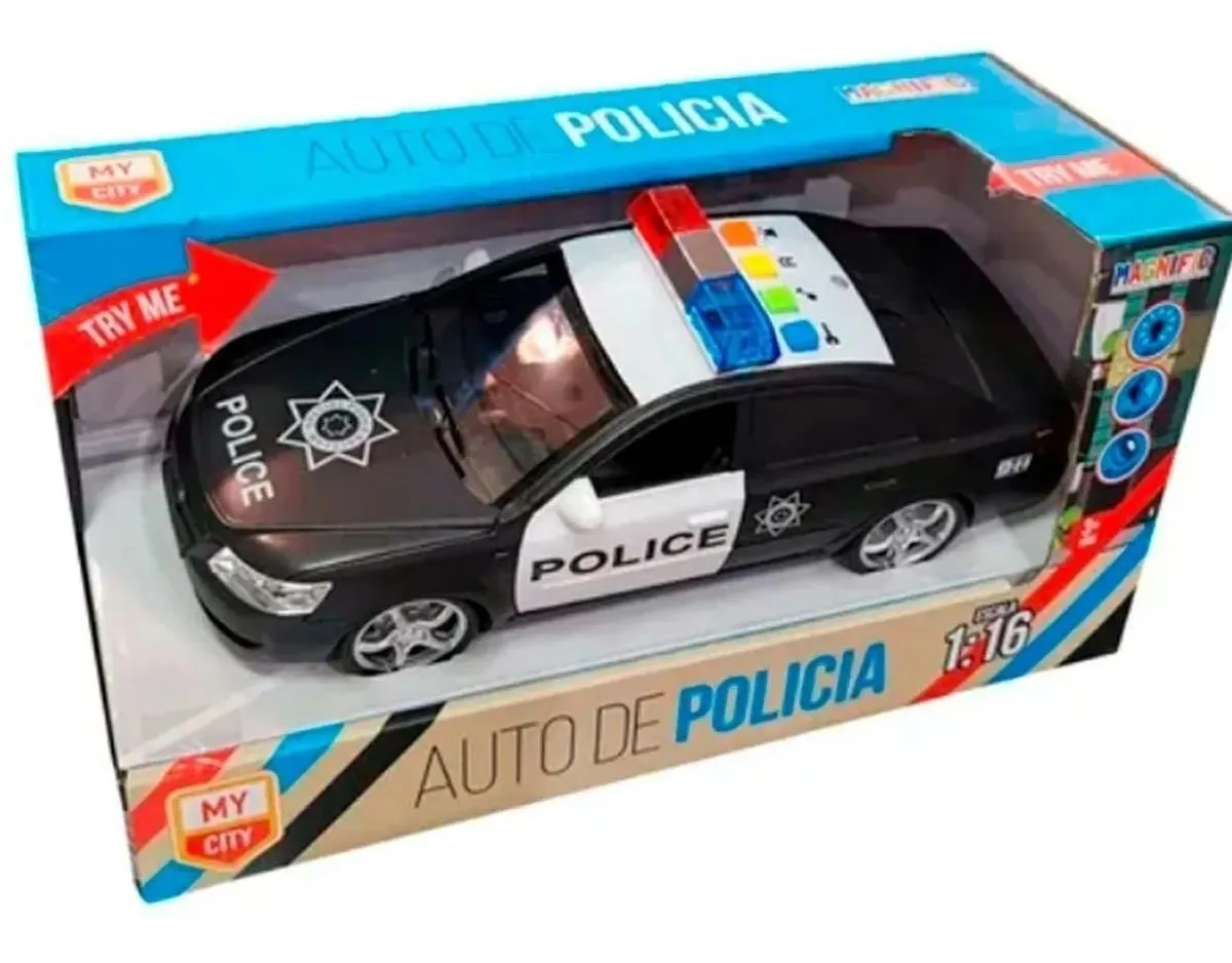 Auto policia sales juguete